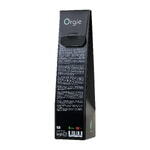 Комплект для сладких игр Orgie Lips (массажное масло для поцелуев, перо), яблоко, 100 мл
