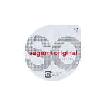 Презервативы Sagami, original 0.02, полиуретан, ультратонкие, гладкие, 18 см, 5,8 см, 1 шт.