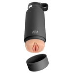 Мастурбатор FUCK FLASK, серый
