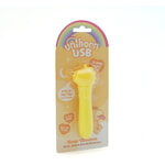 Вибропуля Unihorn USB - Bean Blossom, желтый
