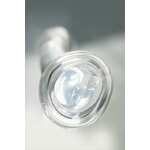 Нереалистичный фаллоимитатор TOYFA Basic Jelly Dildo S, TPE, прозрачный, 15,5 см